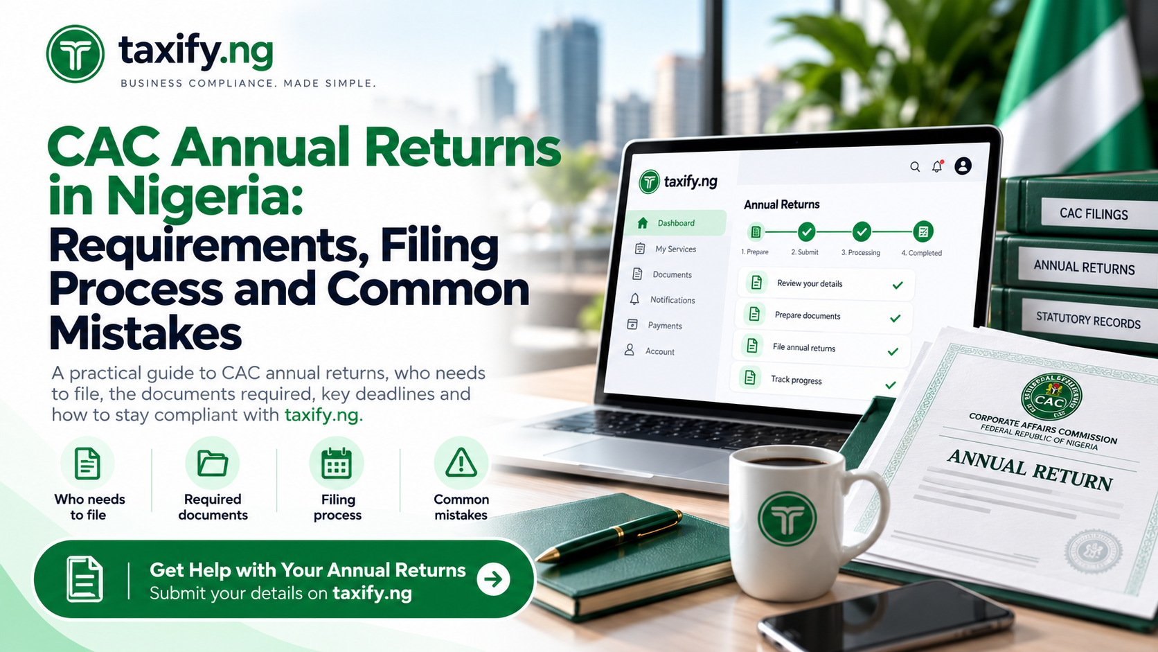 CAC Annual Returns in Nigeria: Requirements, Filing Process and Common Mistakes